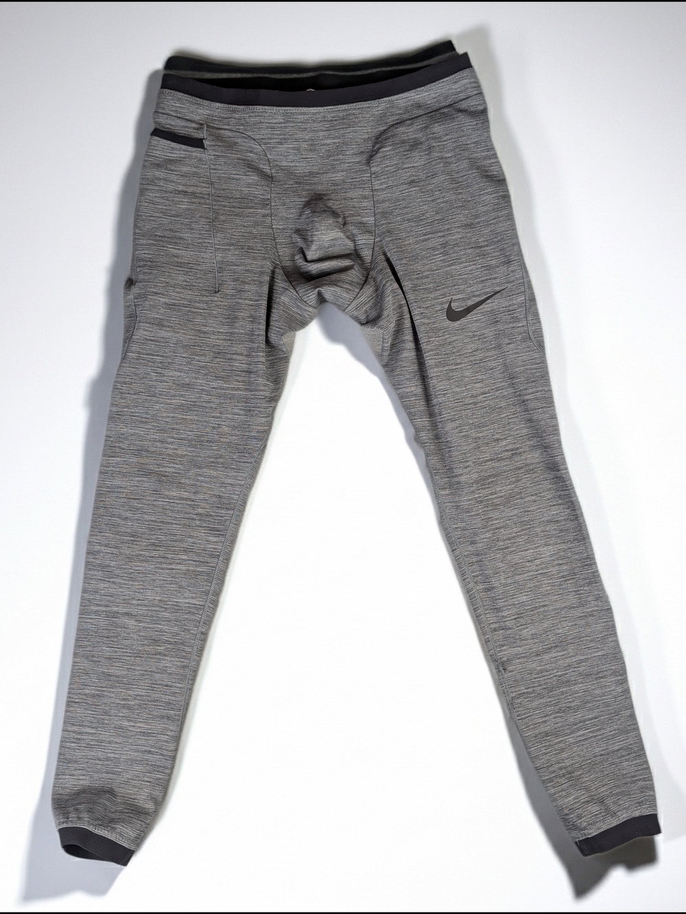 Nike Pro Compression Training Tights Men's Large Charcoal Grey